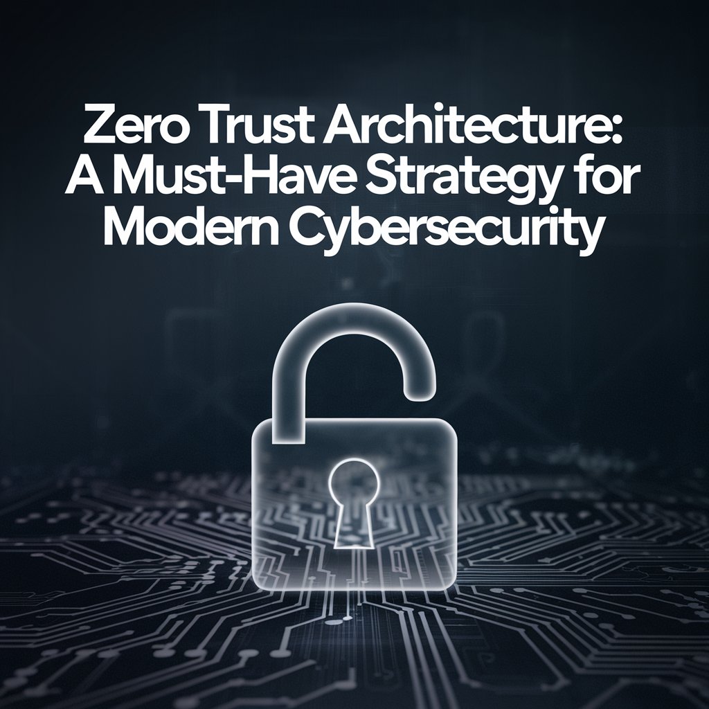 Zero Trust Architecture: A Must-Have Strategy for Modern Cybersecurity